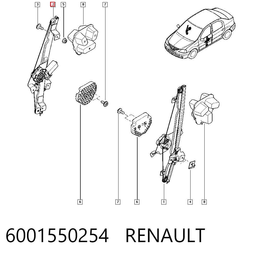 6001550254 Renault (RVI)