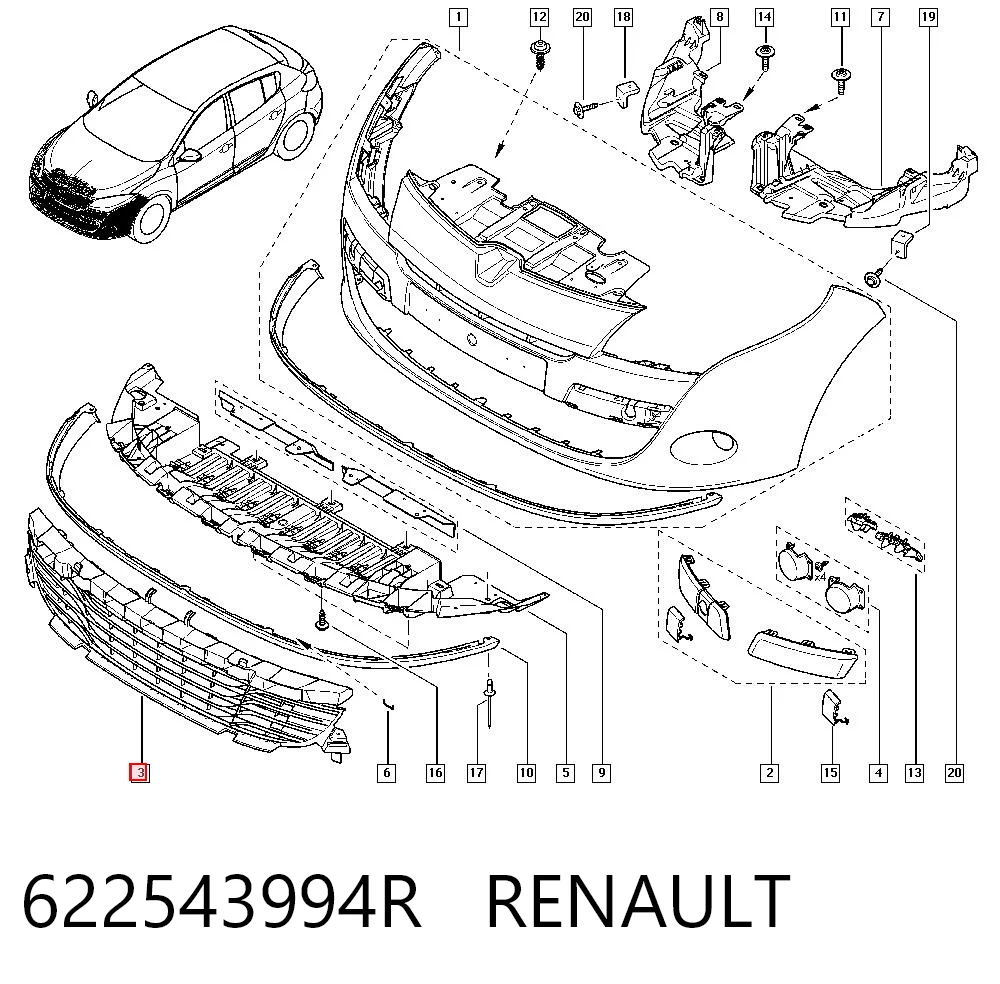 622543994R Renault (RVI)