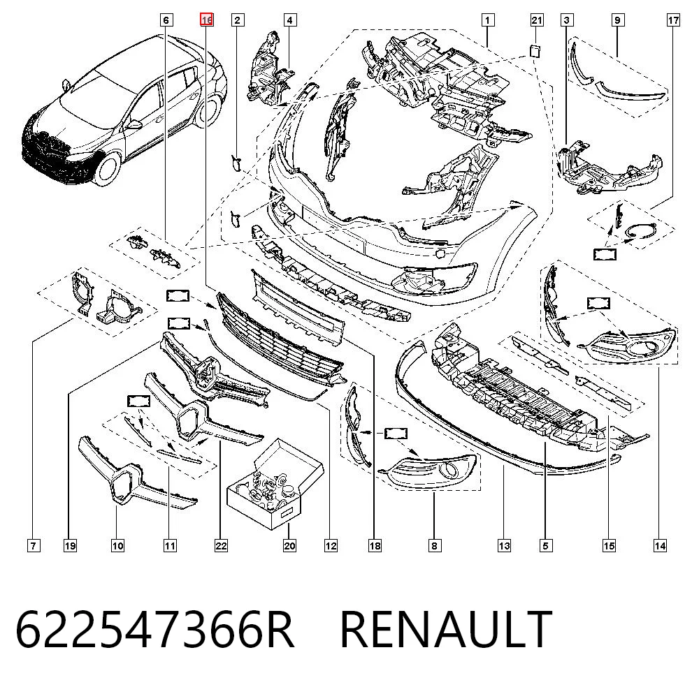 622547366R Renault (RVI)
