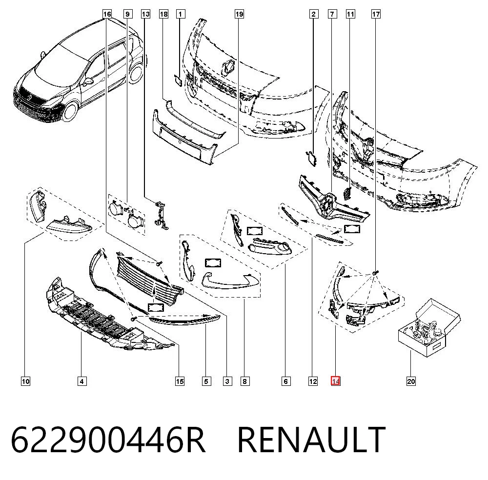 622900446R Renault (RVI)
