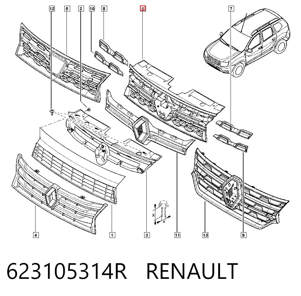 623105314R Renault (RVI)