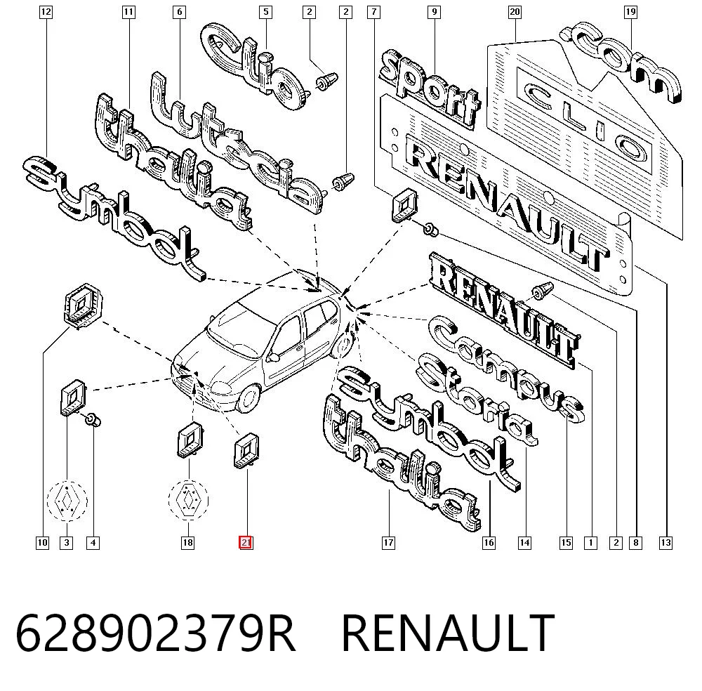 628902379R Renault (RVI)