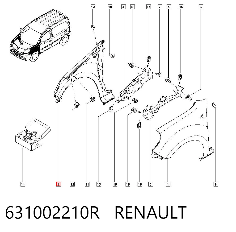 631002210R Renault (RVI)