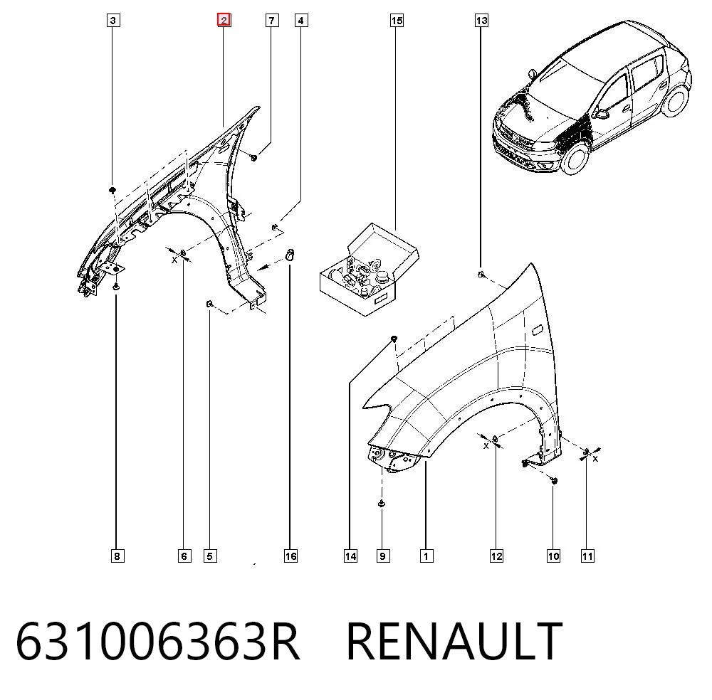 Renault SANDERO II (B8)