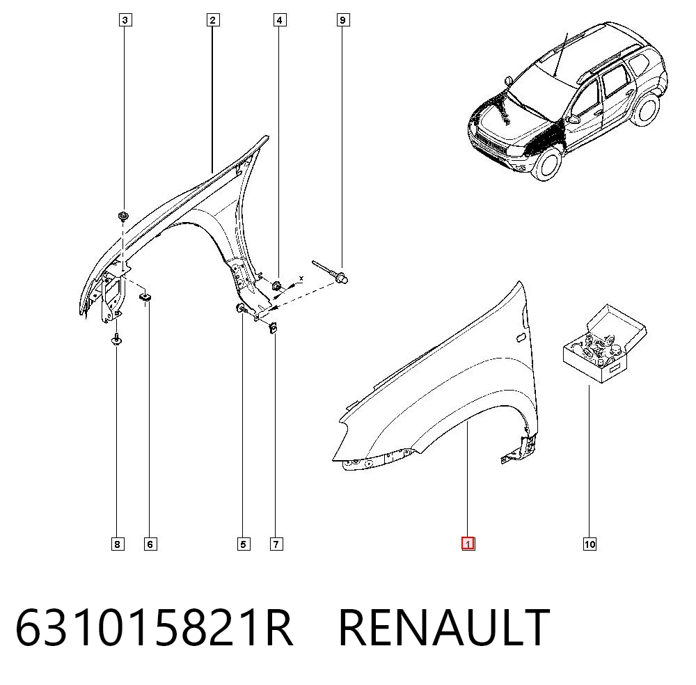 631015821R Renault (RVI)