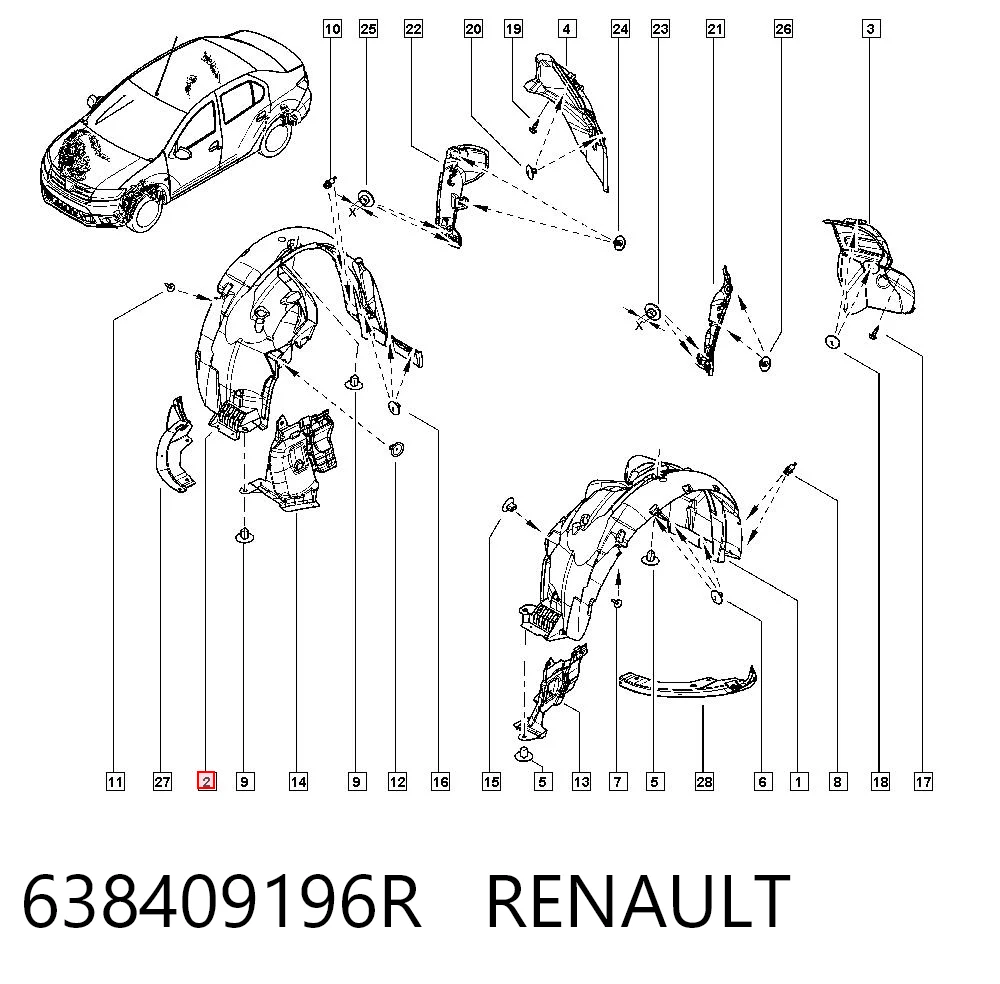638409196R Renault (RVI)