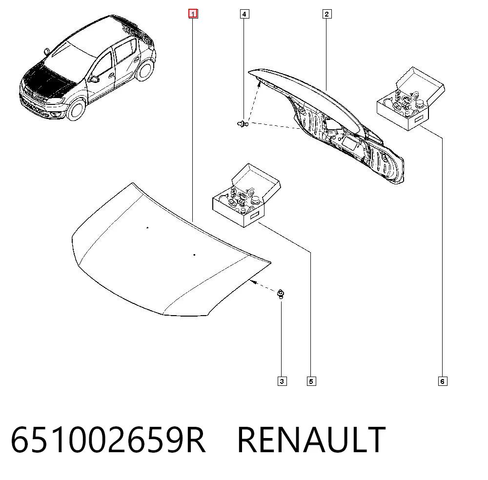  Renault SANDERO II (2012-2026)