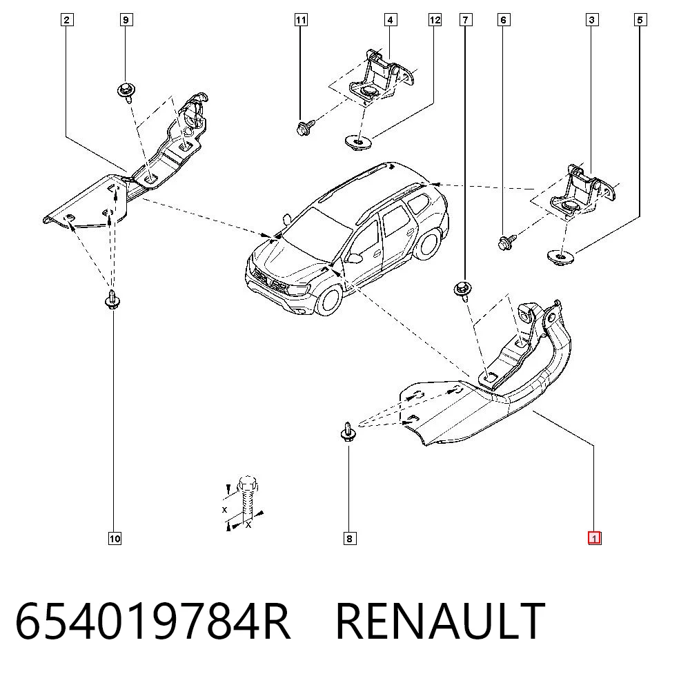 654019784R Renault (RVI)