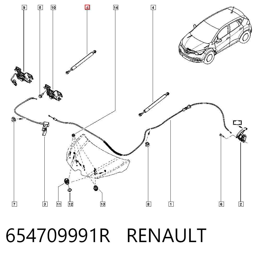 Amortyzator maski Audi A8 D3 sedana (4E2, 4E8) (2002 - 2010) cena, od 20,96 USD