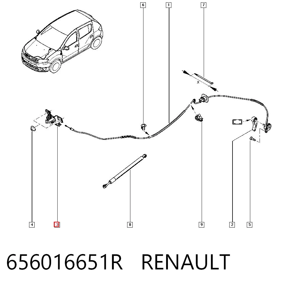 656016651R Renault (RVI)