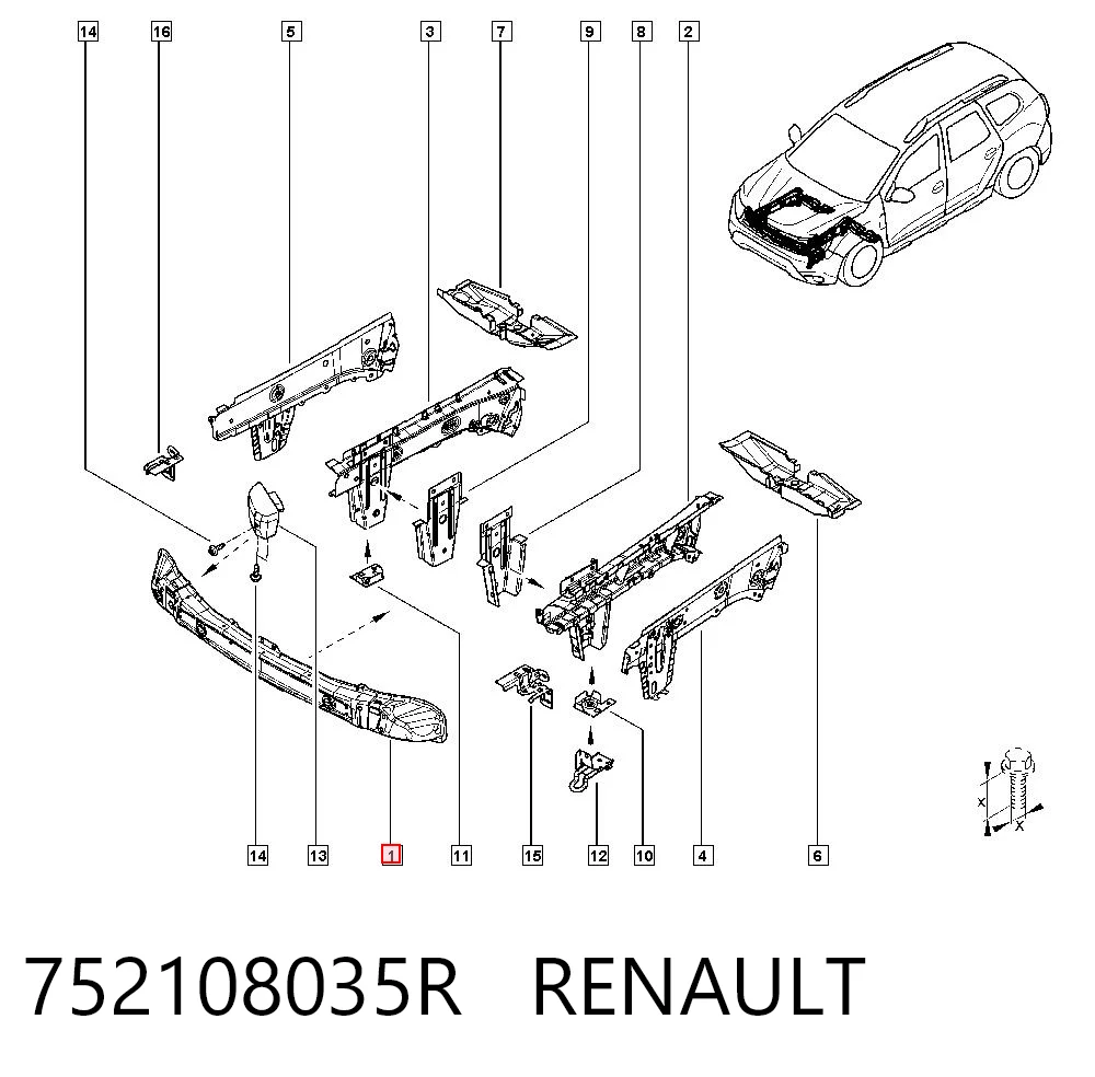 752108035R Renault (RVI)
