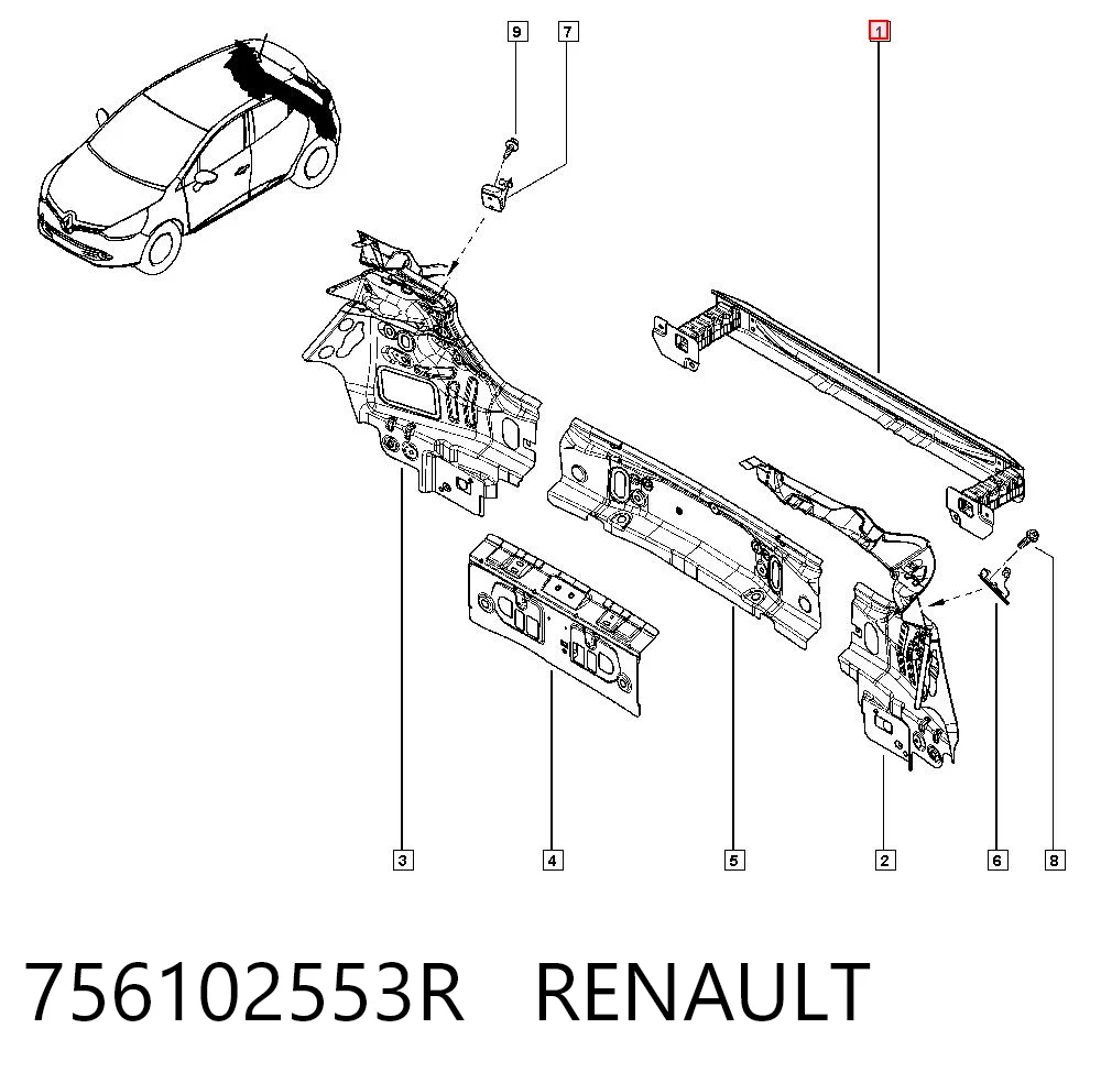 756102553R Renault (RVI)