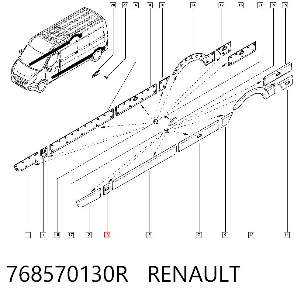 768570130R Renault (RVI)