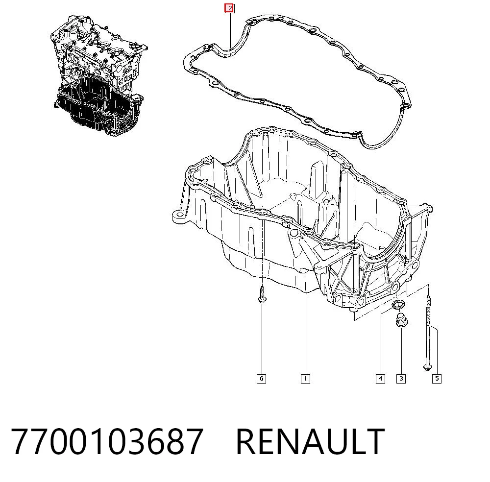7700103687 Renault (RVI)