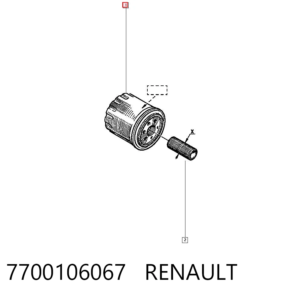 7700106067 Renault (RVI)