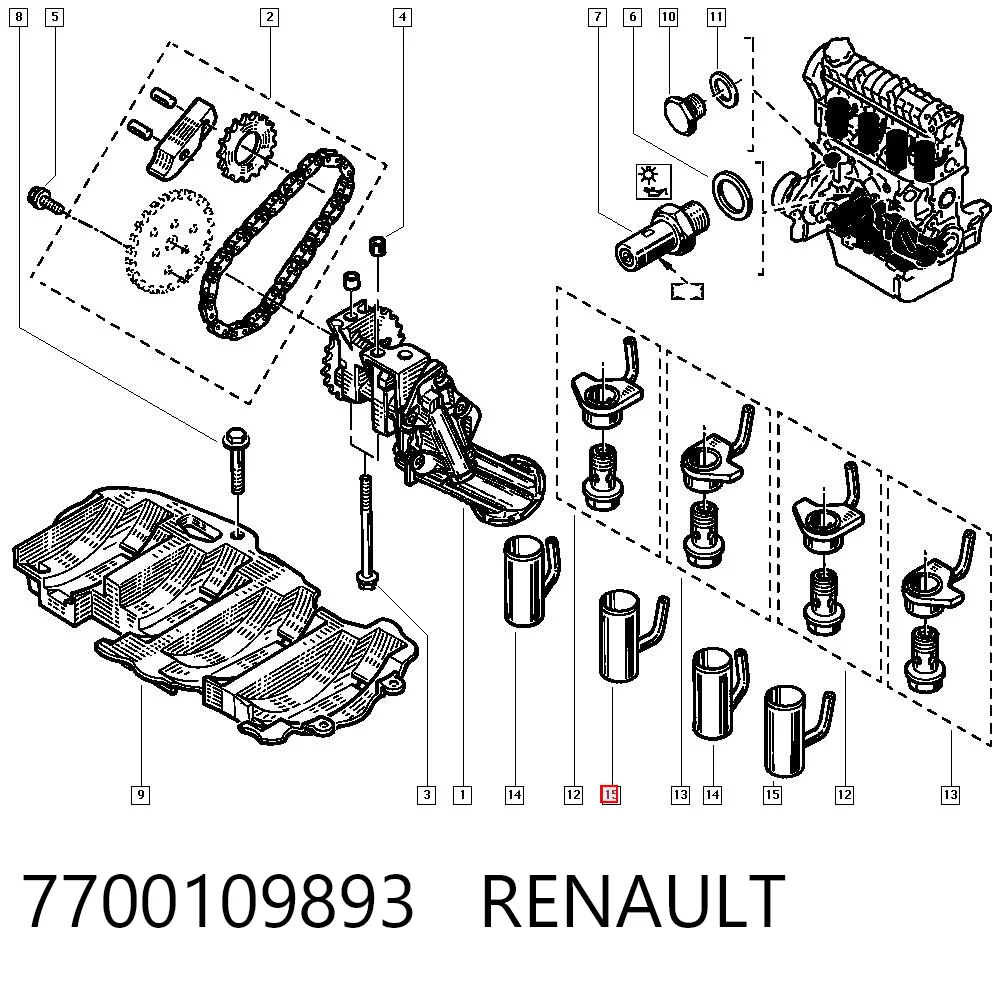 7700109893 Renault (RVI)