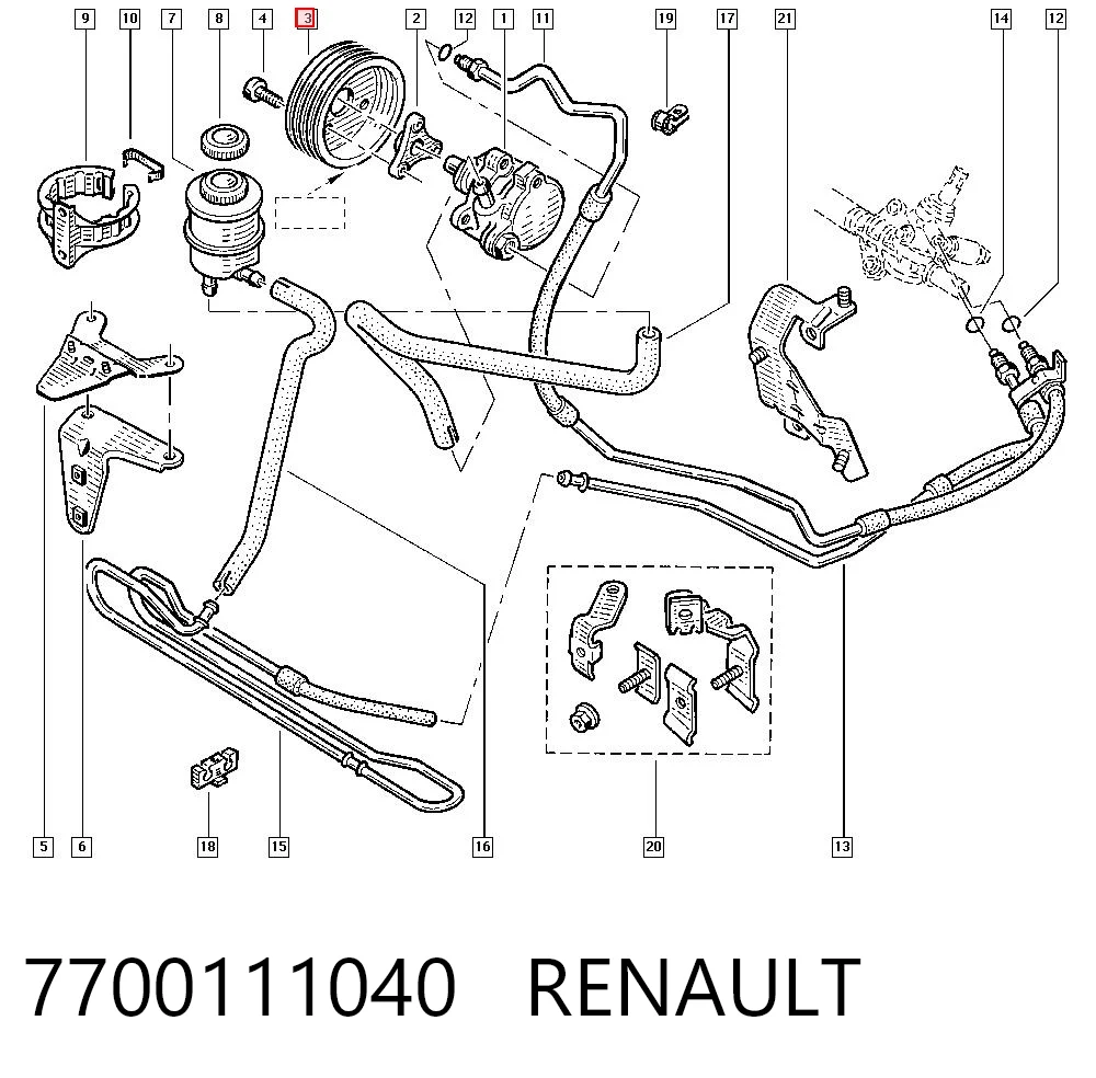 7700111040 Renault (RVI)