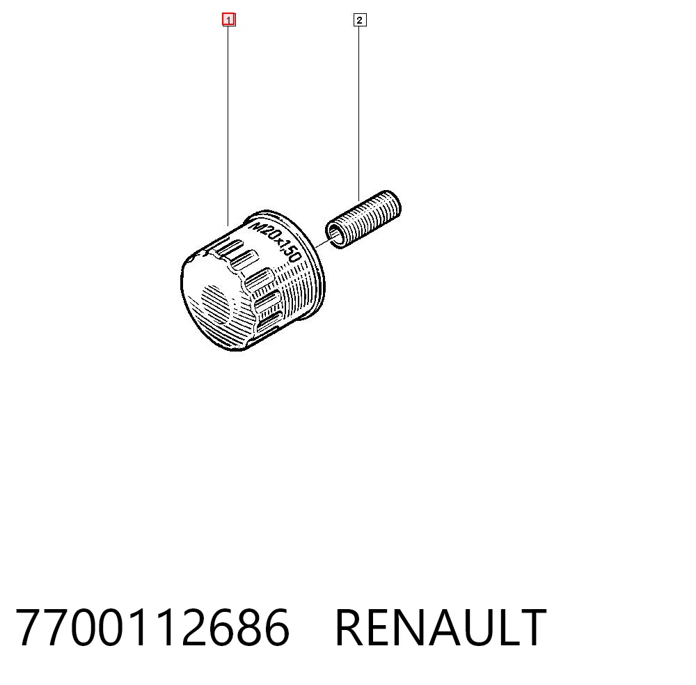 Filtr oleju Bobcat 6671057