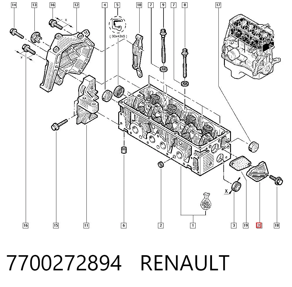 7700272894 Renault (RVI)