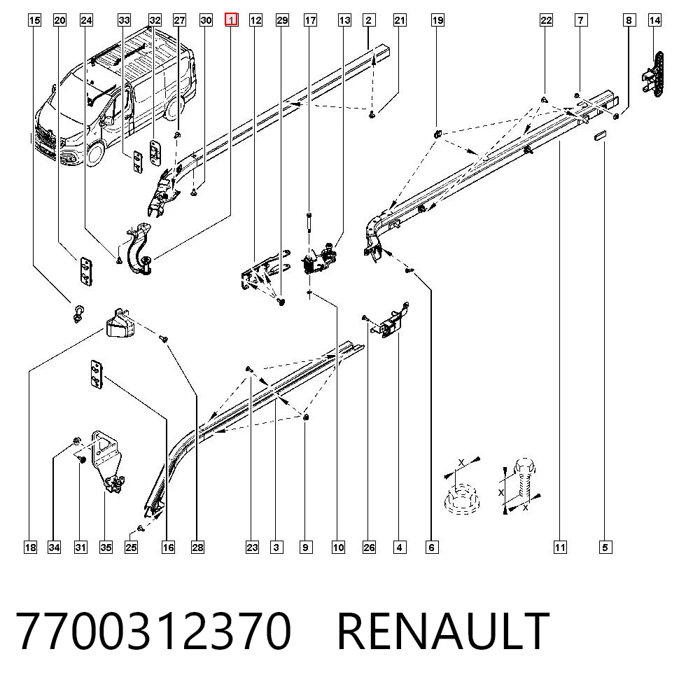 7700312370 Renault (RVI)