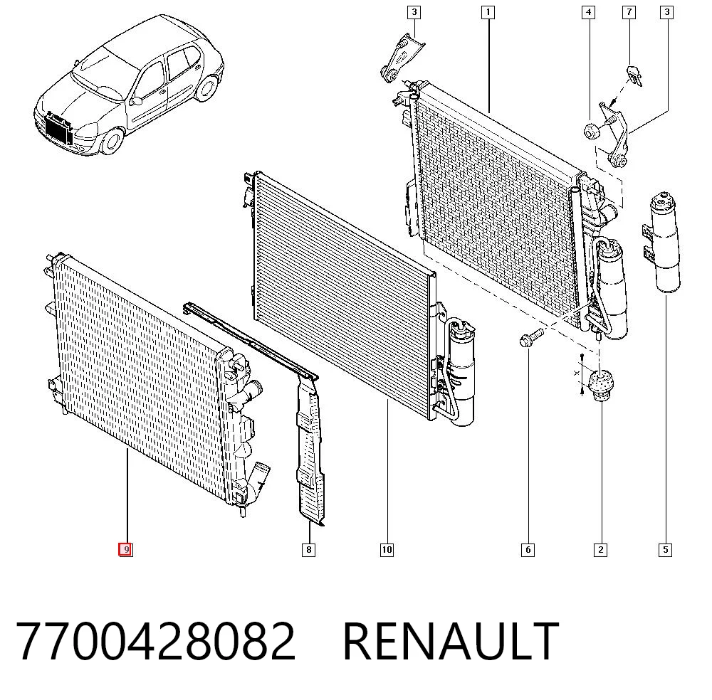 7700428082 Renault (RVI)