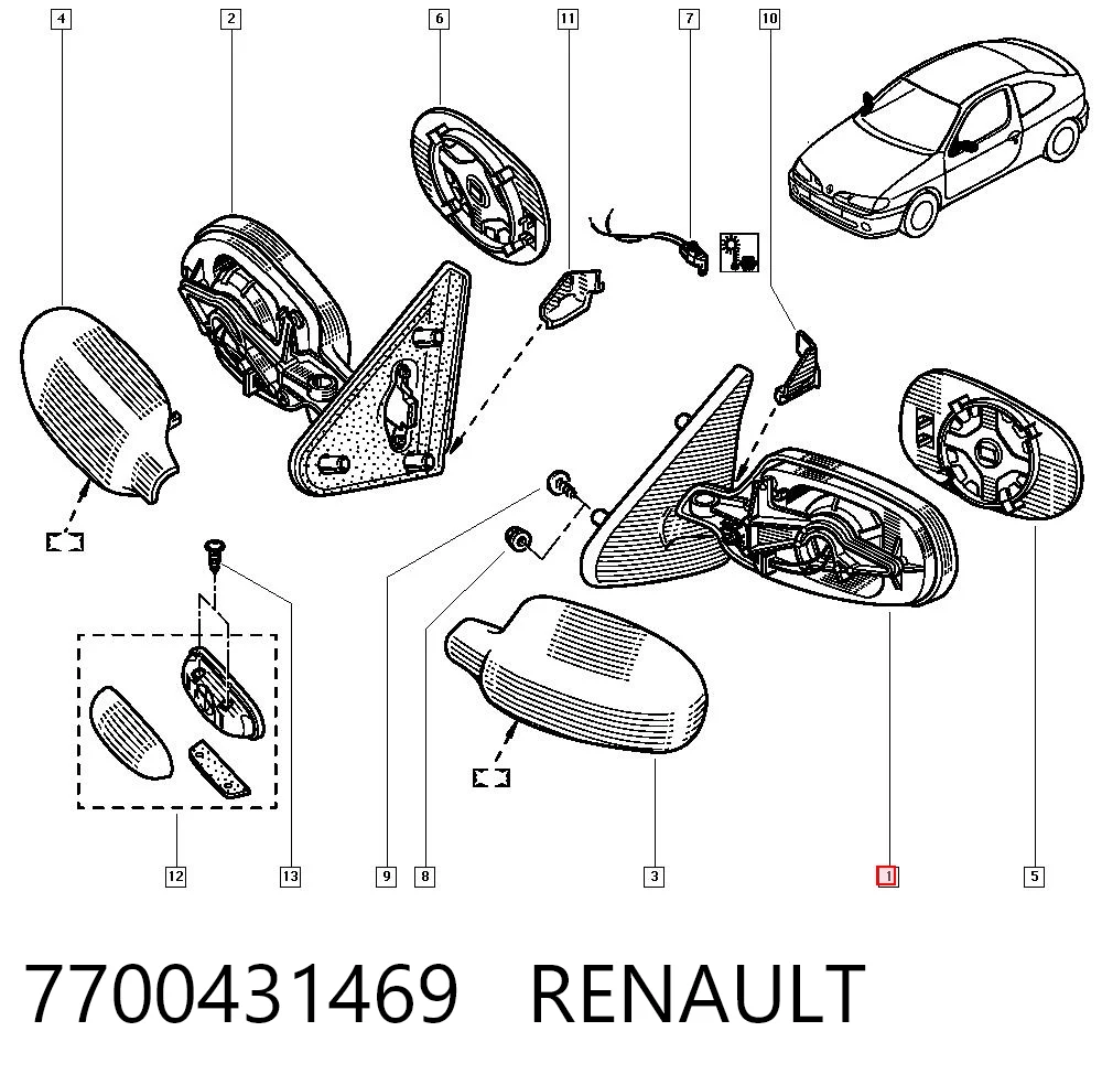 7700431469 Renault (RVI)
