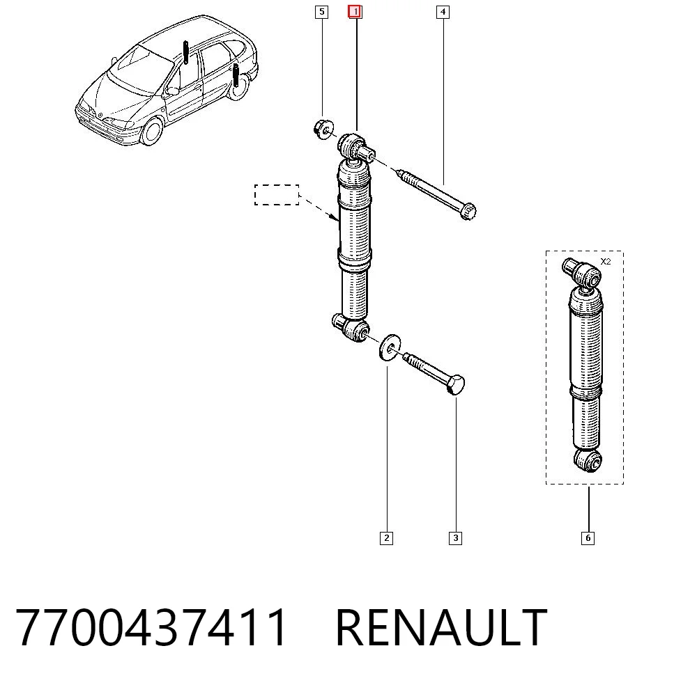 7700437411 Renault (RVI)