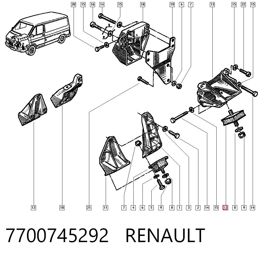  Renault Trafic  (1989-2001)
