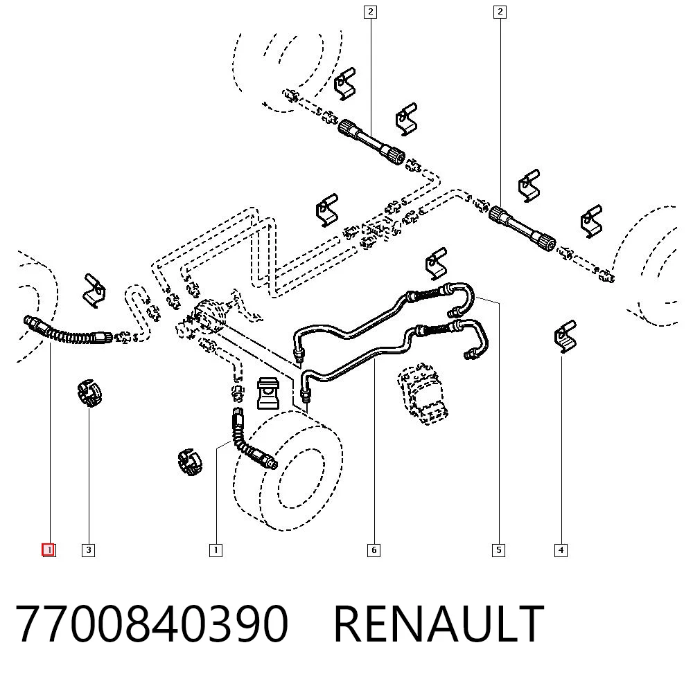 7700840390 Renault (RVI)