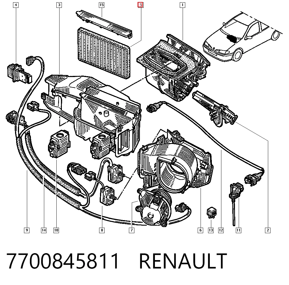 7700845811 Renault (RVI)