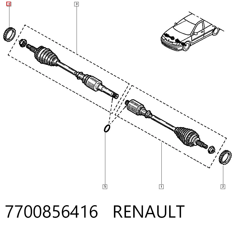 7700856416 Renault (RVI)