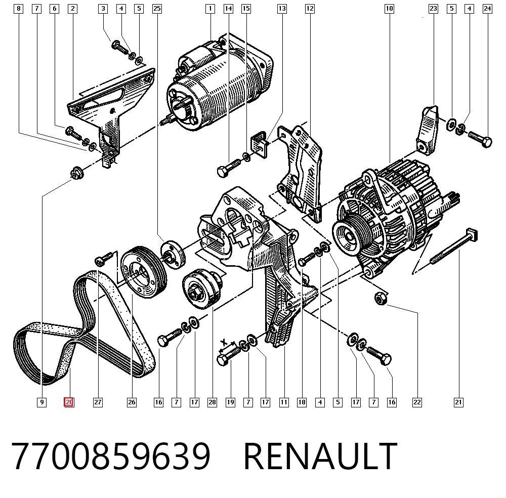 Do koszyka 6PK1016 Kamaz Pas napędowy mechanizmów