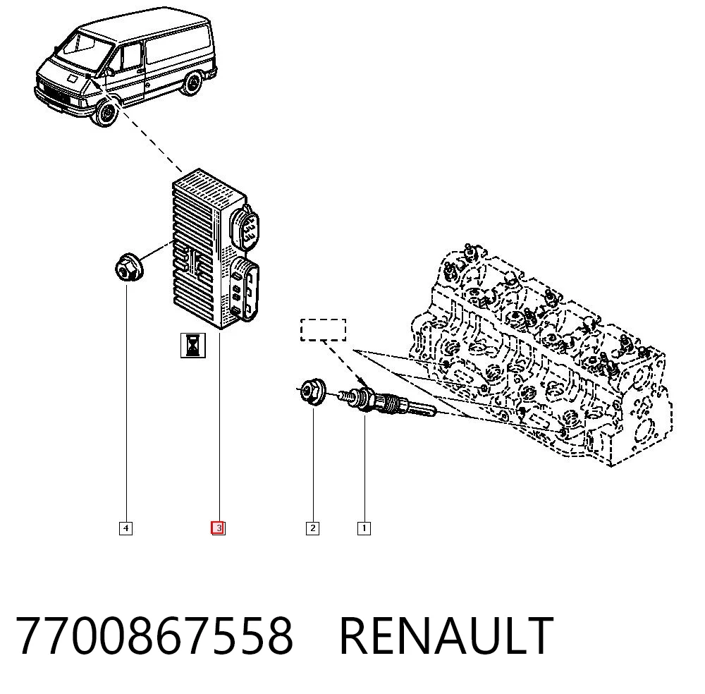 Przekaźnik świec żarowych Volvo V40 kombi (VW) (1995 - 2004) cena, od 46,55 USD