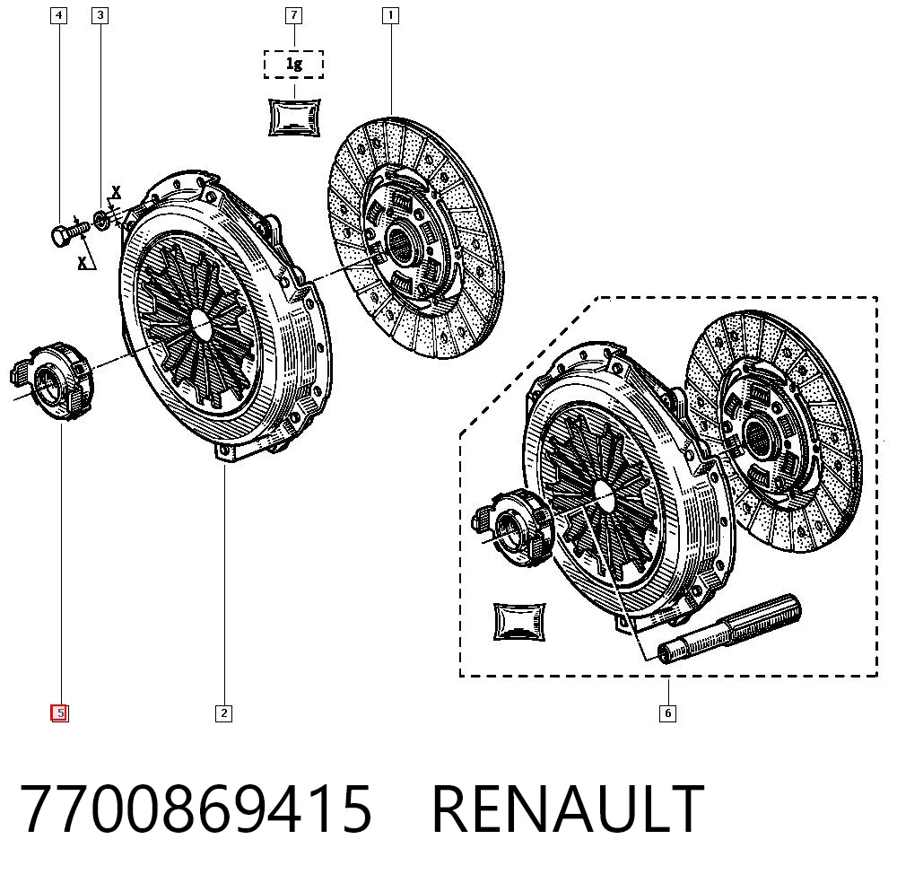 7700869415 Renault (RVI)