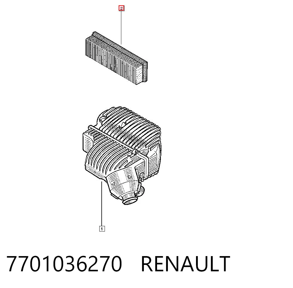 7701036270 Renault (RVI)