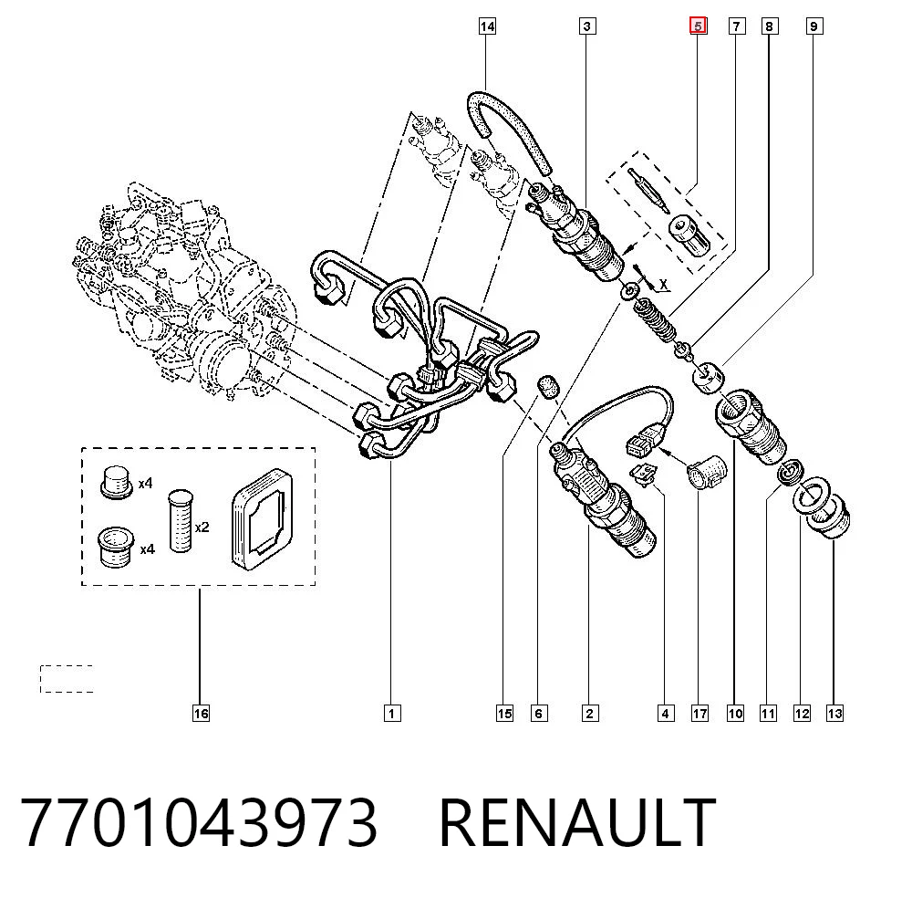 7701043973 Renault (RVI)