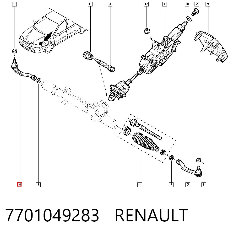 7701049283 Renault (RVI)