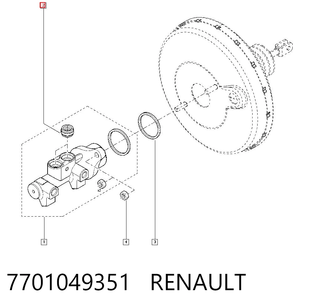 7701049351 Renault (RVI)