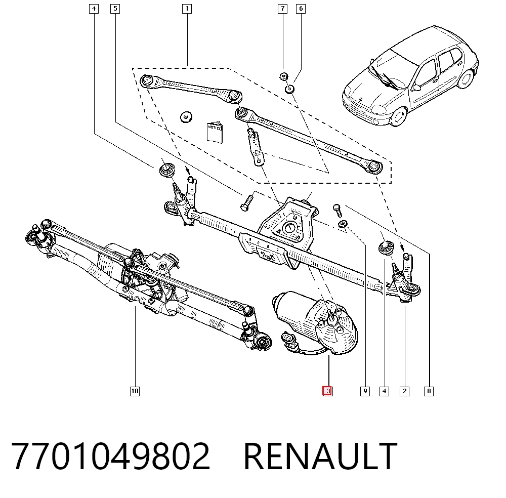 7701049802 Renault (RVI)