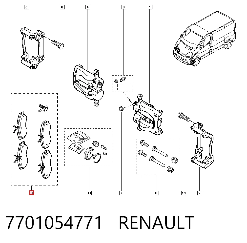 7701054771 Renault (RVI)