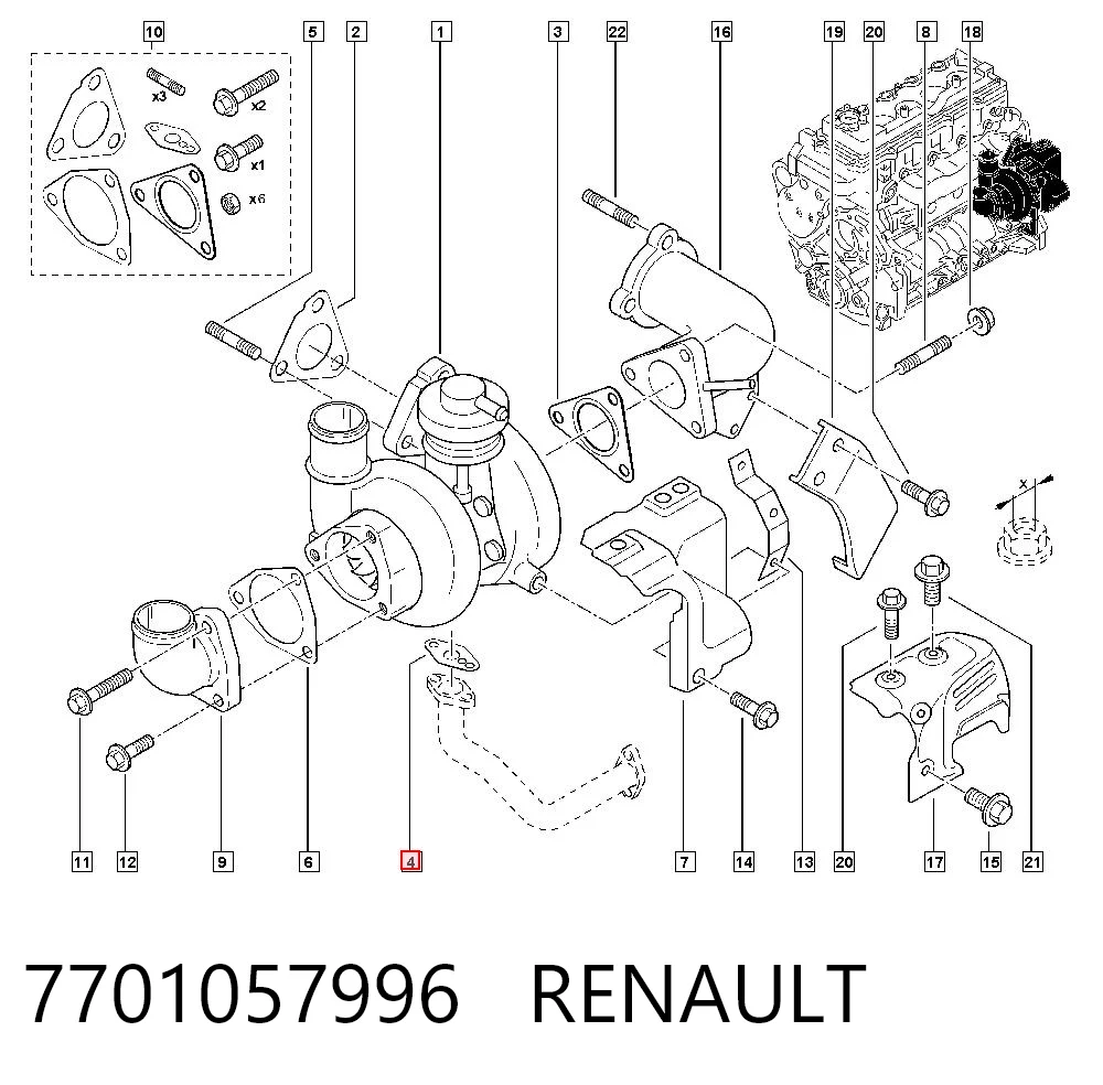7701057996 Renault (RVI)