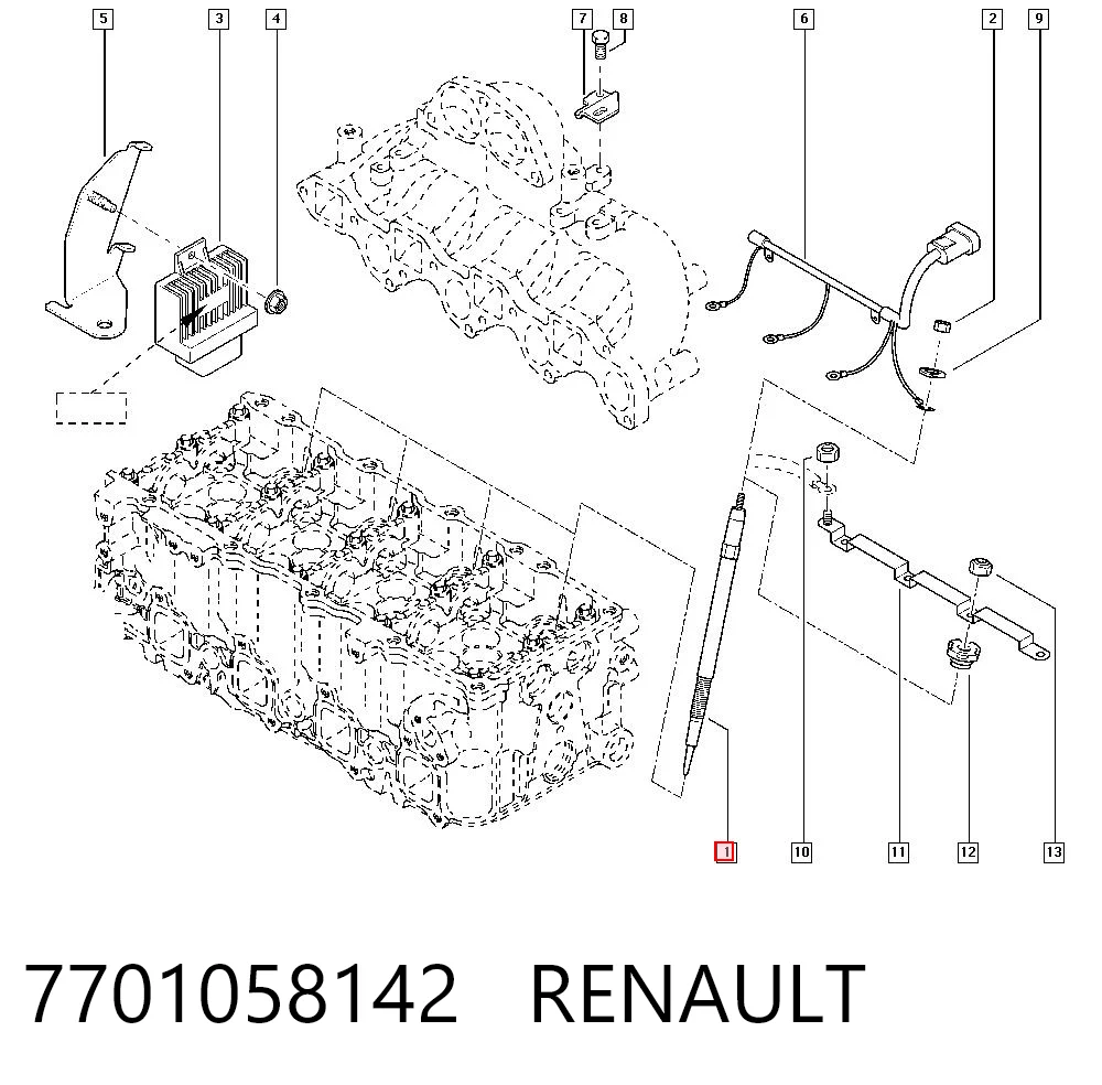 Do koszyka UC65A Magneti Marelli Świeca żarowa