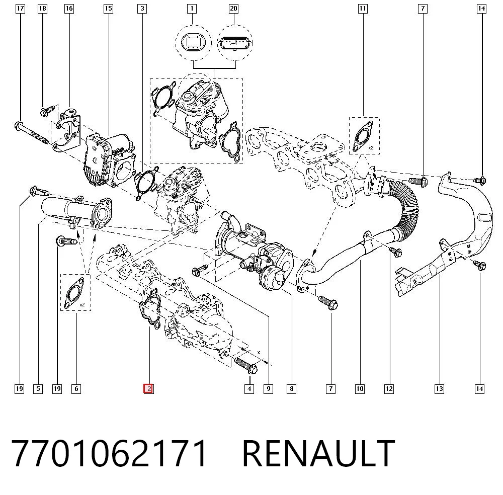 7701062171 Renault (RVI)