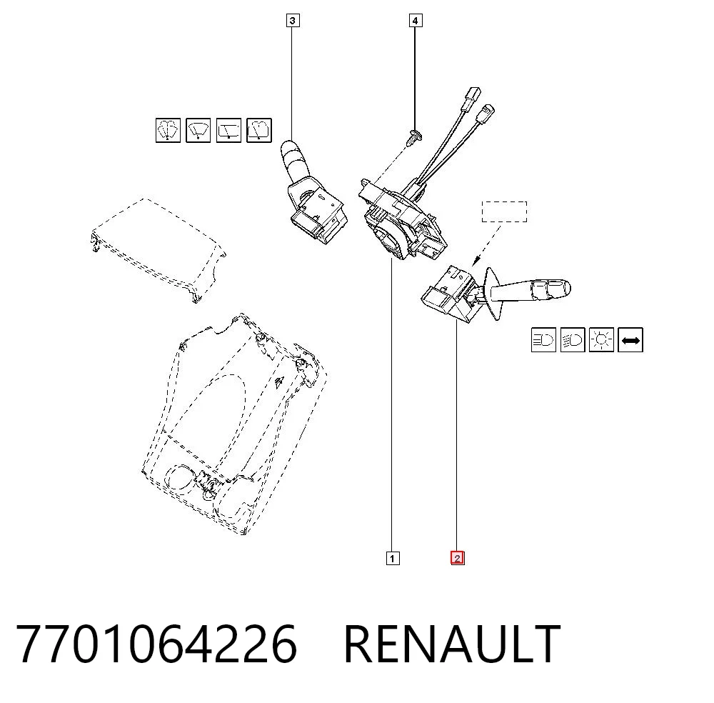 7701064226 Renault (RVI)
