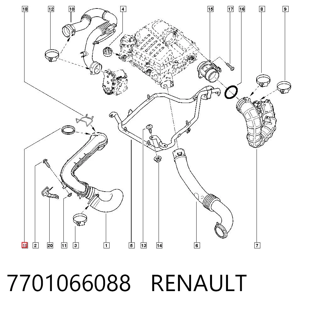 7701066088 Renault (RVI)