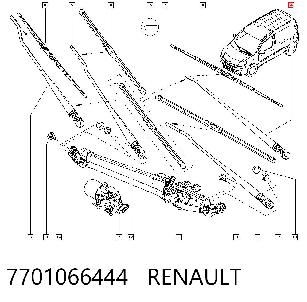 7701066444 Renault (RVI)
