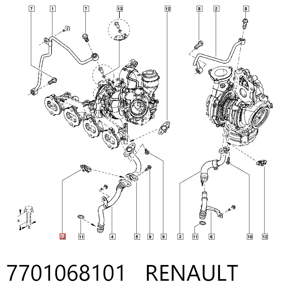 7701068101 Renault (RVI)