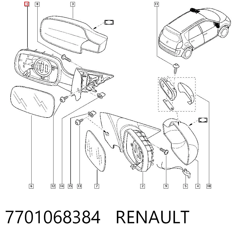 7701068384 Renault (RVI)