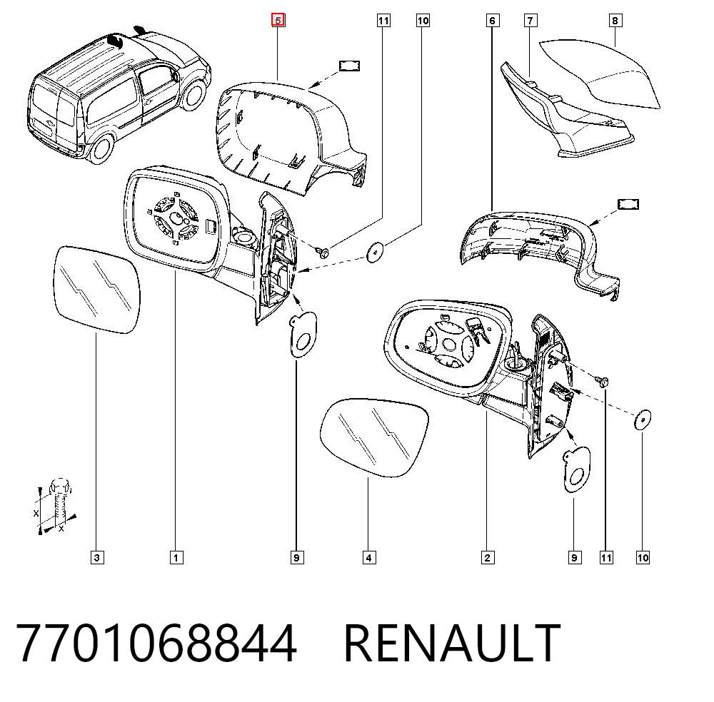 7701068844 Renault (RVI)