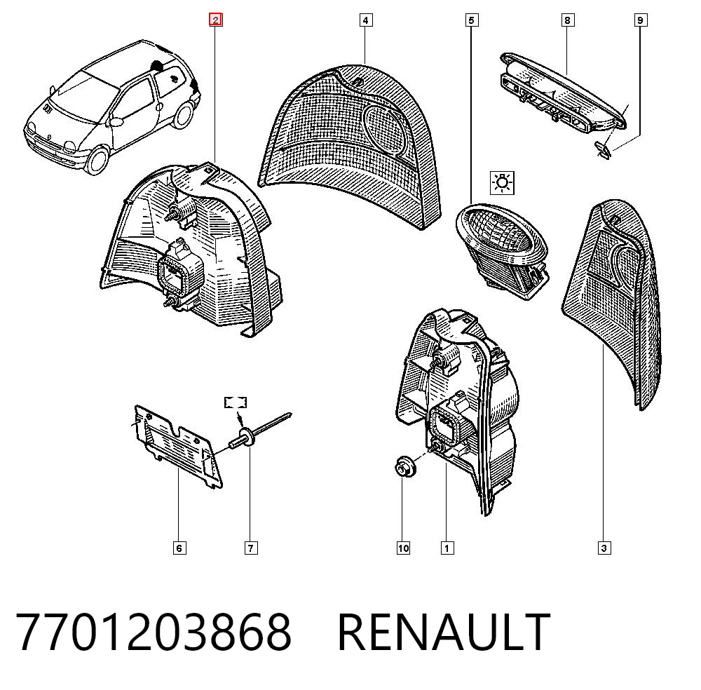 7701203868 Renault (RVI)